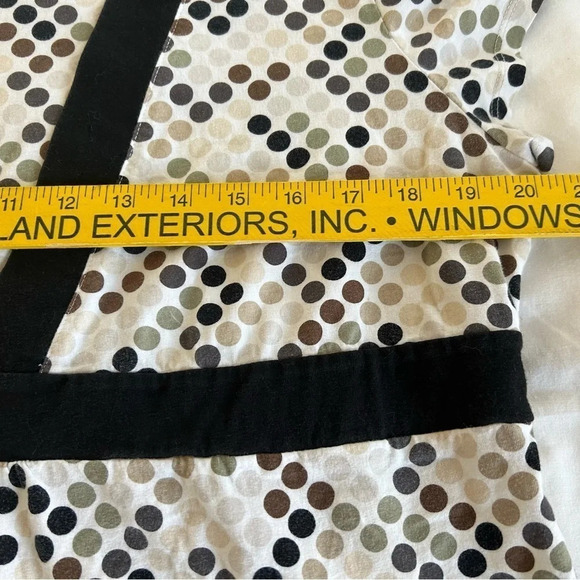 Studio Works Women’s Short Sleeve Polka Dot Shirt Size XL.  Vintage EUC - Picture 9 of 11
